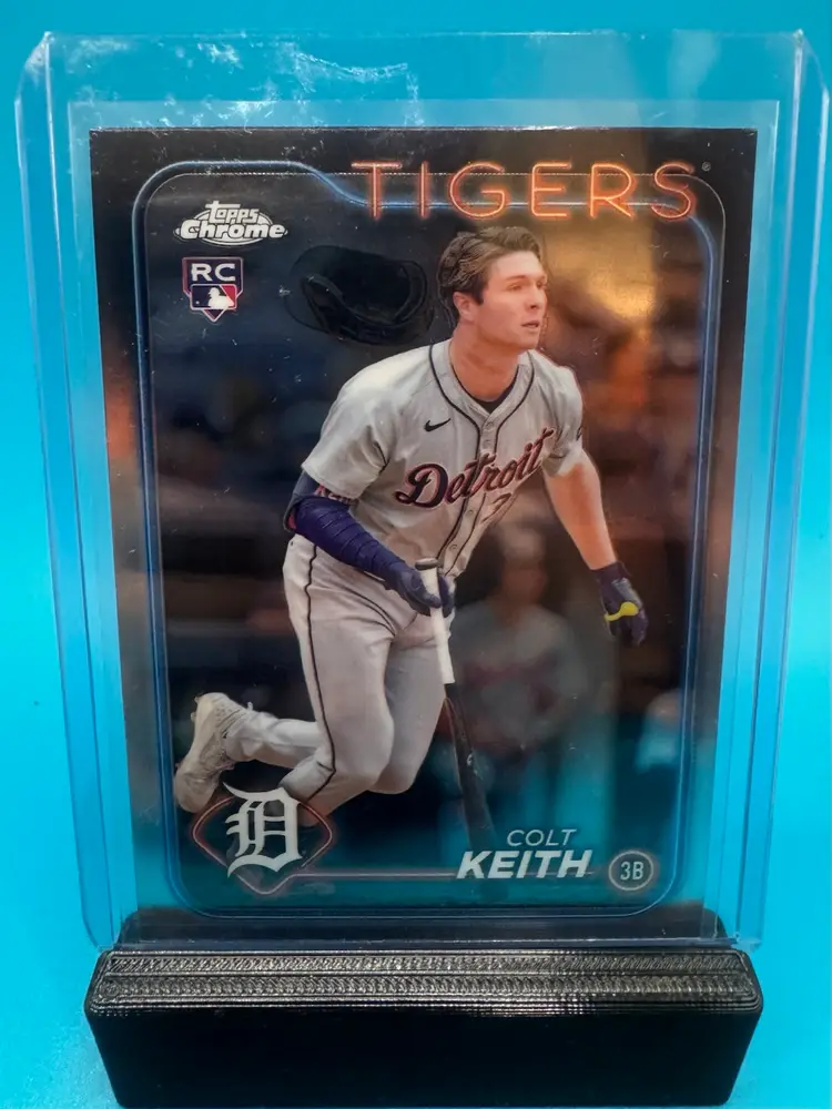 Colt Keith Topps Chrome RC Detroit Tigers