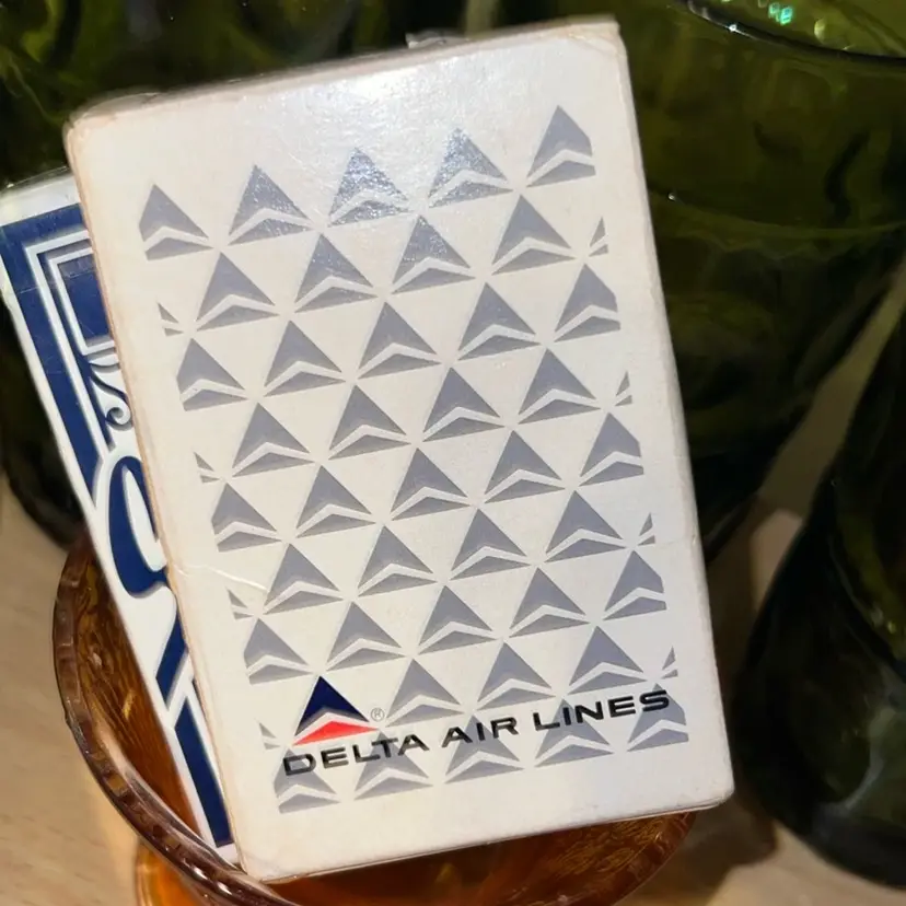 Vintage Delta Airlines Playing Cards