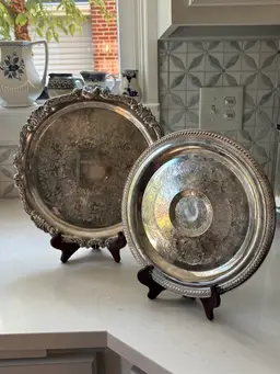 Silver Plate Trays