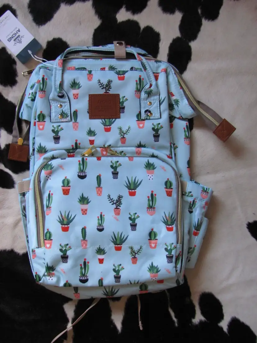 CACTUS LARGE DIAPER BACK PACK NWT