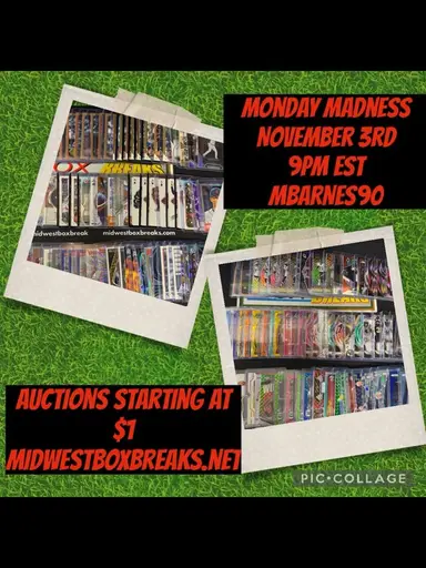 MBARNES90 Monday Madness! Auctions Starting At $1