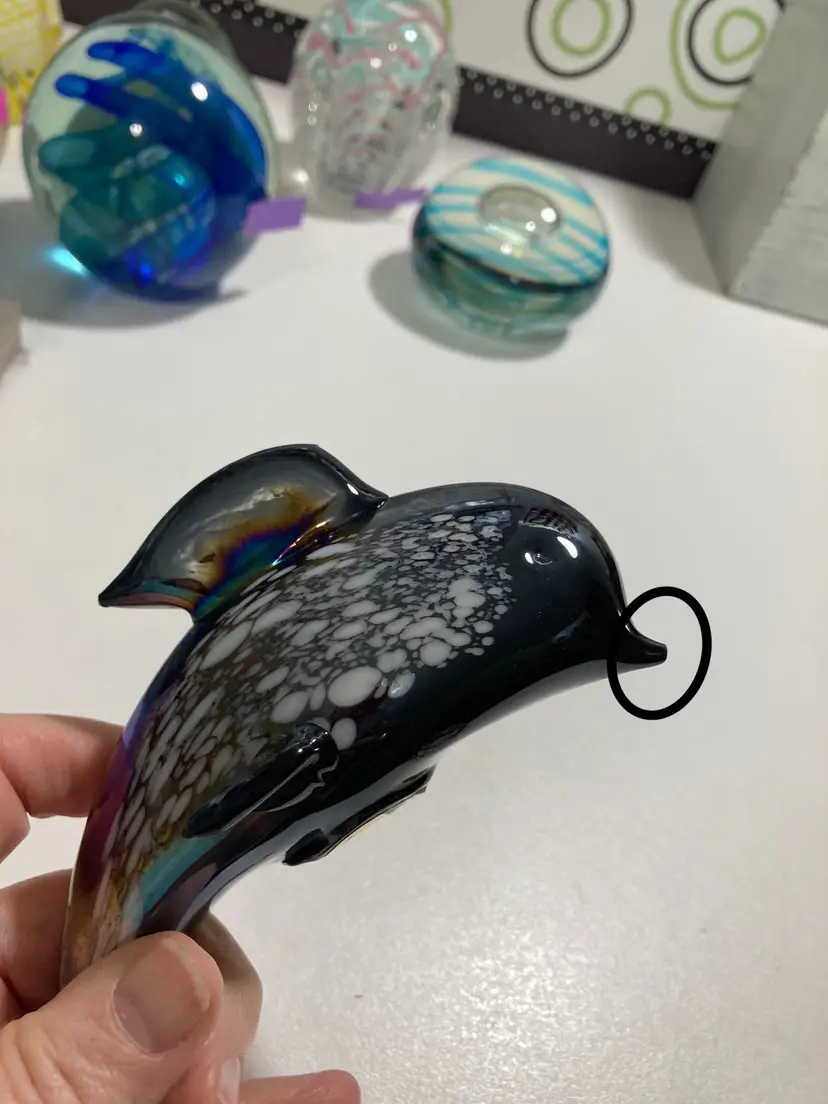 Damaged paperweight #10