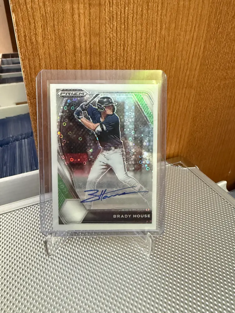 Brady House 2021 Panini Prizm Draft Picks Auto/50