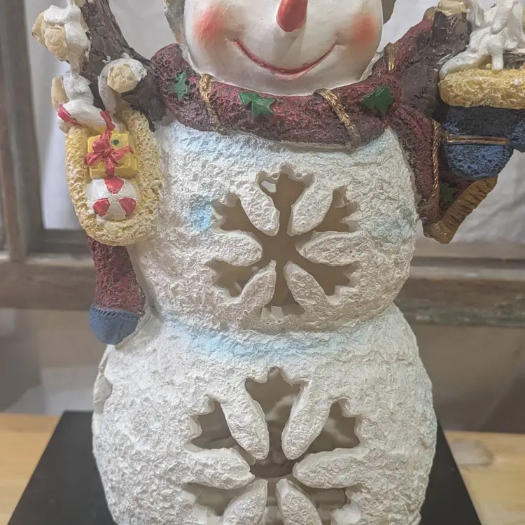 Colorful LightUp SnowMan