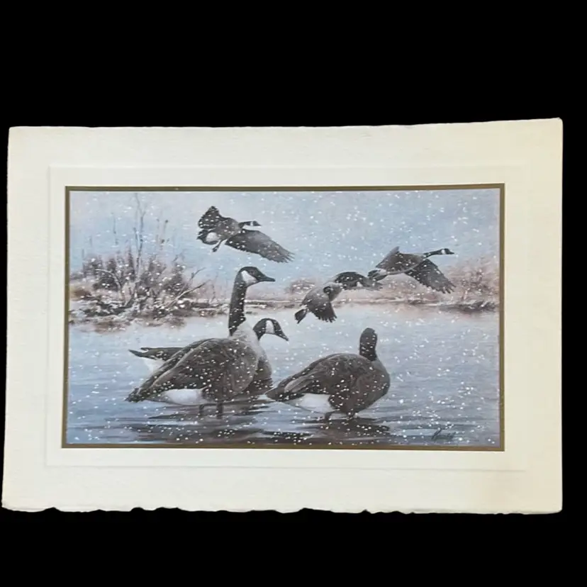 Artwork James Killeen. The Migration, 20th Century, Possibly watercolor, signed "Killeen"