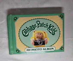 Vintage 1984 Cabbage Patch Kids My Photo Album 6" UNUSED PAGES