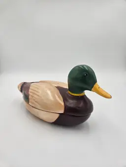#B24 Avon Duck Trinket Dish Made in Brazil