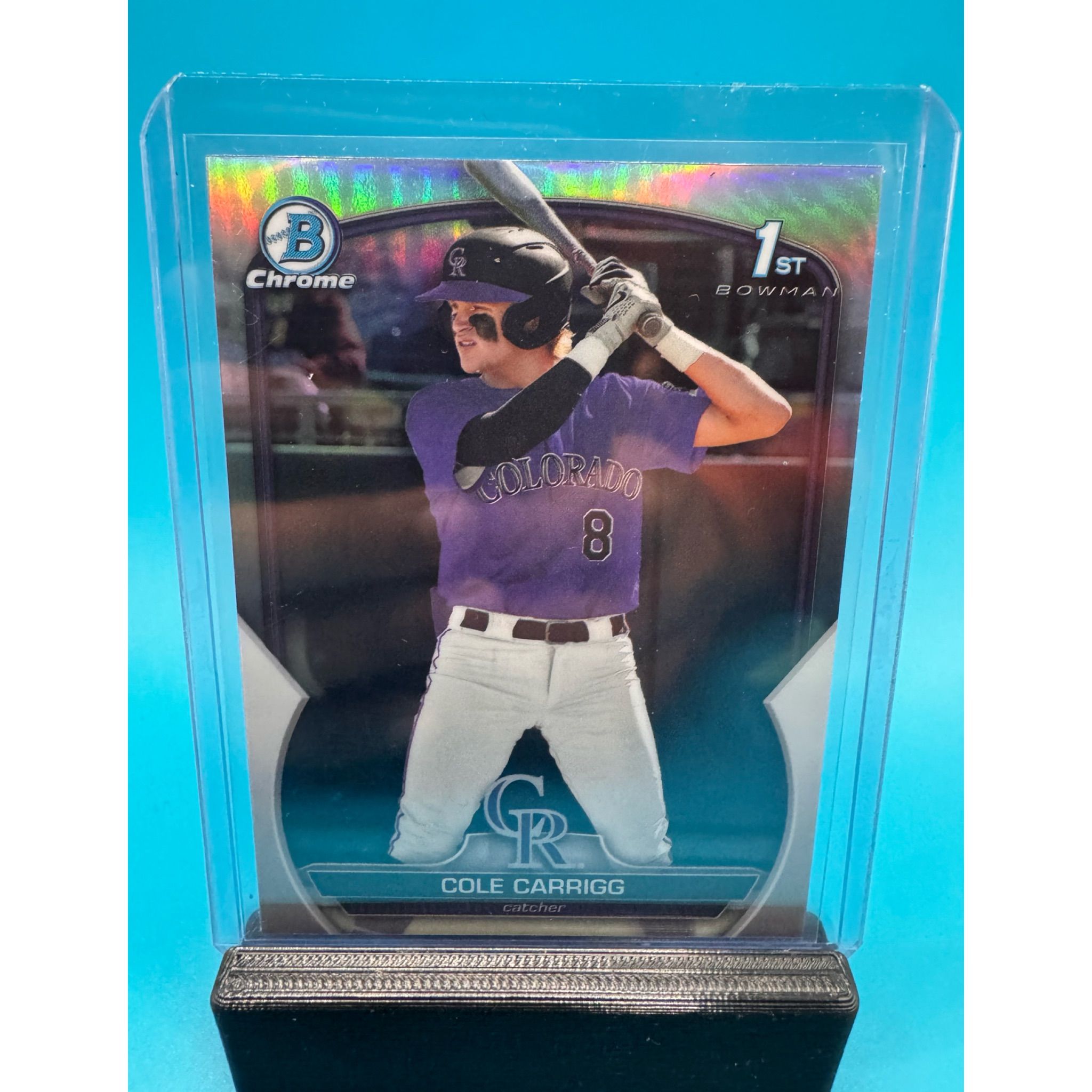CHASING CARDBOARD · Justin Gonzales 1st Bowman Chrome Boston Red Sox