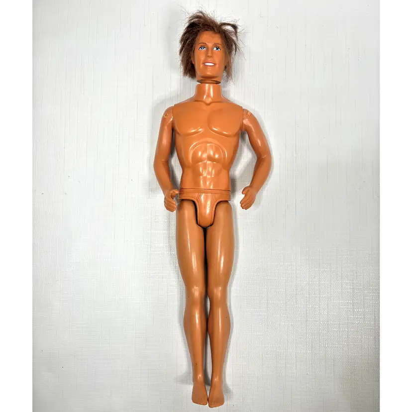 Mattel Mod Rooted Hair Ken Barbie Doll Twist Waist 1968 Mid Century Vintage