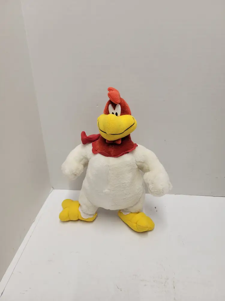 Vintage 1996 Ace Novelty Looney Tunes Foghorn Leghorn Rooster Plush