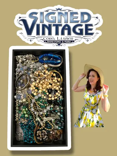 Let’s Dig For Treasures! Vintage Hong Kong, Japan, Coro, Lisner, Italy, Rhinestones & More! 🥰