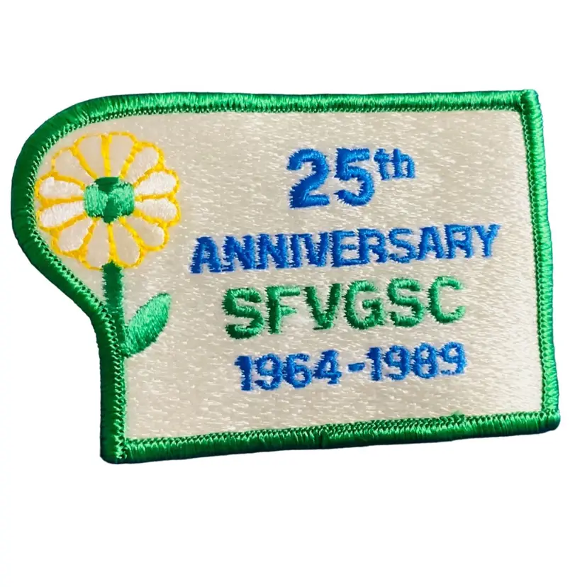 Vintage Scouting Fun Patch: 25th Anniversary SFVGSC 1964-1989