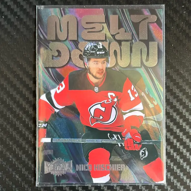 Nico Hischier 23-24 Metal Skybox Meltdown M14