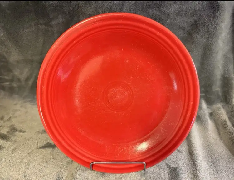 Fiesta Fiestaware Classic Dinner Plate Scarlet Red Homer Laughlin 10.5”