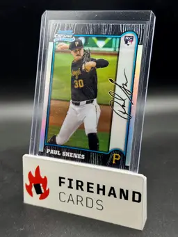 Paul Skenes 2024 Bowman 25th Anniversary RC Refractor Pittsburgh Pirates