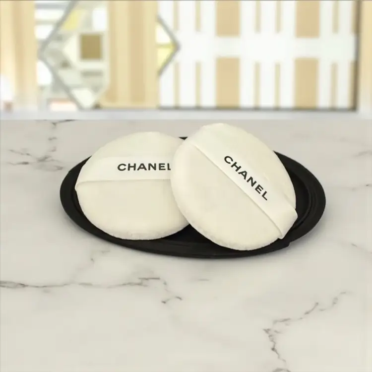 Chanel Beauty White Powder Puffs (2 Pack)