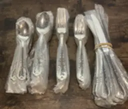 Reed & Barton DOMAIN Service For 12 Stainless Glossy 18/10 Rope NEW 60 Pieces