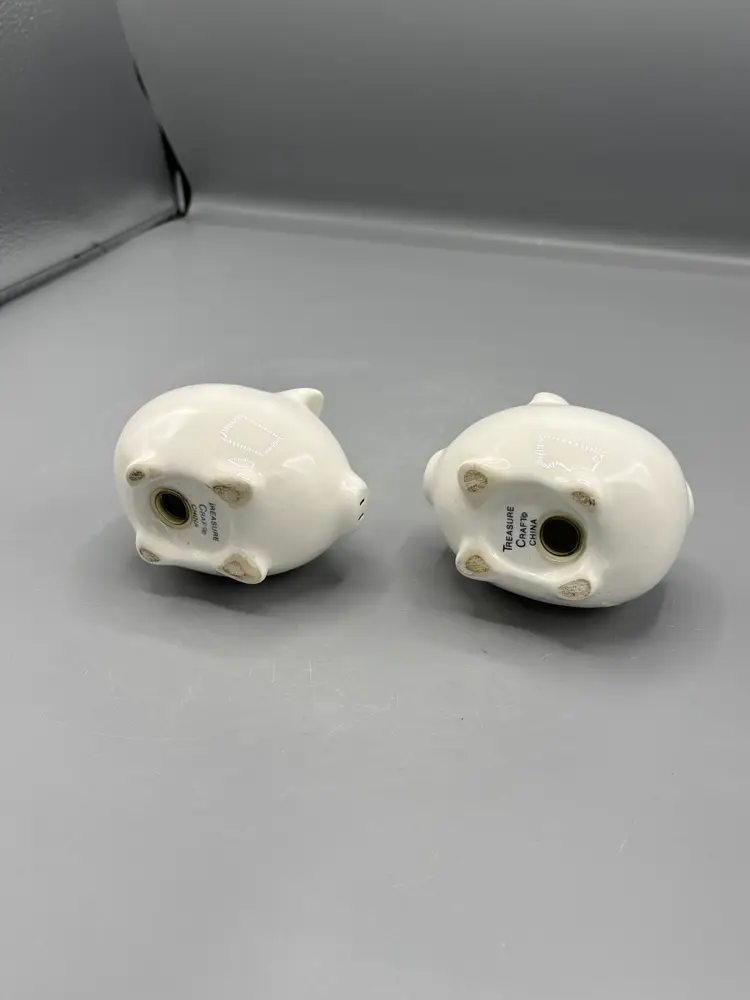 Ceramic pig salt & pepper