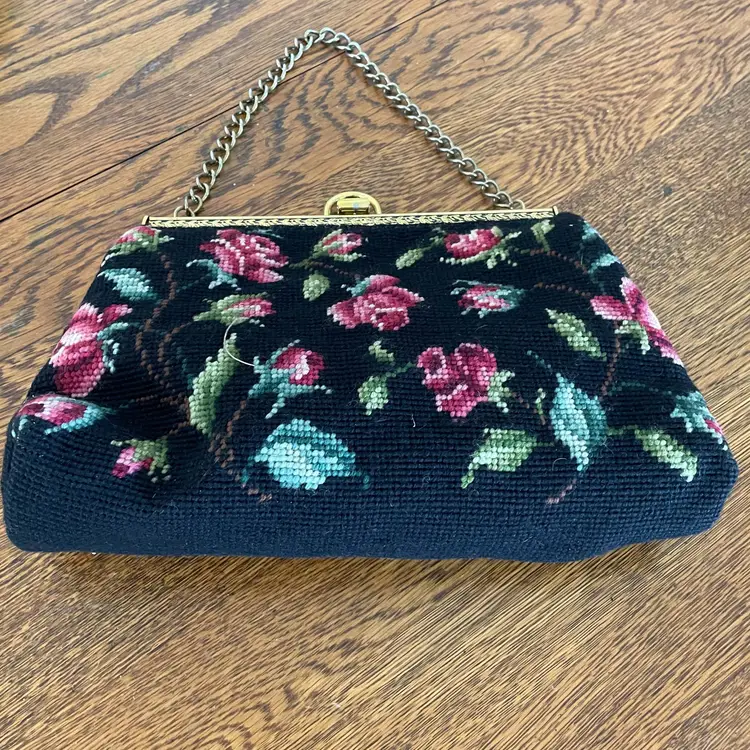 Vintage Tapestry/Needlepoint Purse
