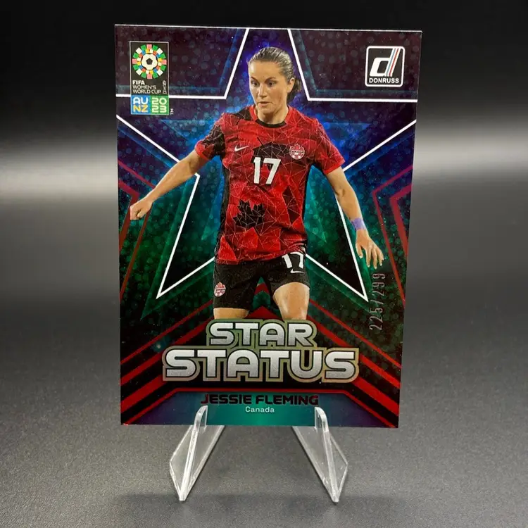 Jessie Fleming Canadian National Team 2023 Panini Donruss Women’s World Cup Star Status /299
