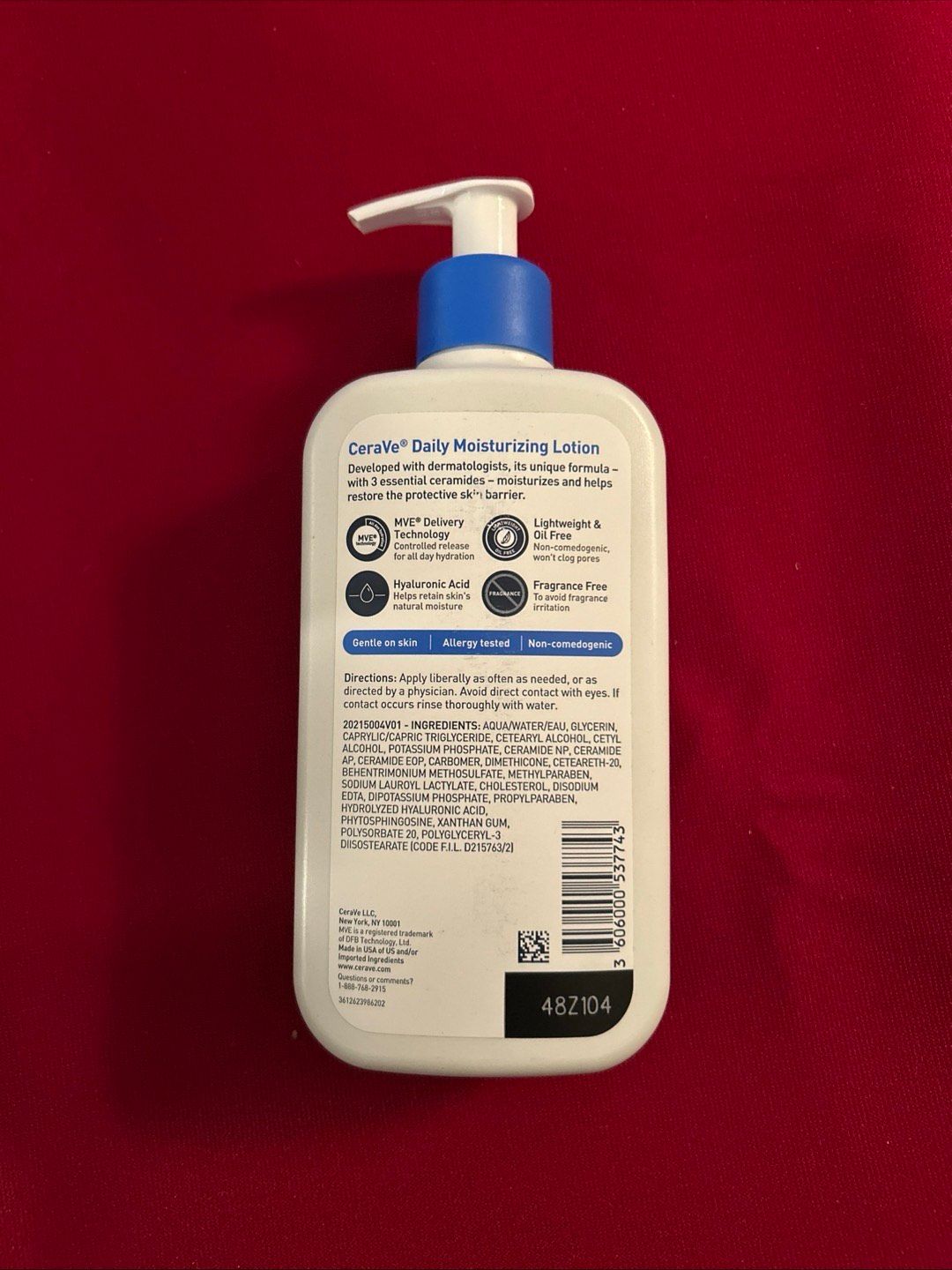 Niknax · CeraVe Daily Moisturizing lotion 12 Oz