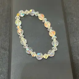 AB Facetted Crystal Bracelet