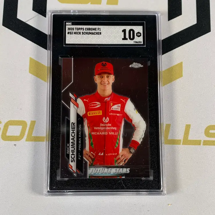 2020 Topps Chrome Mick Schumacher #53