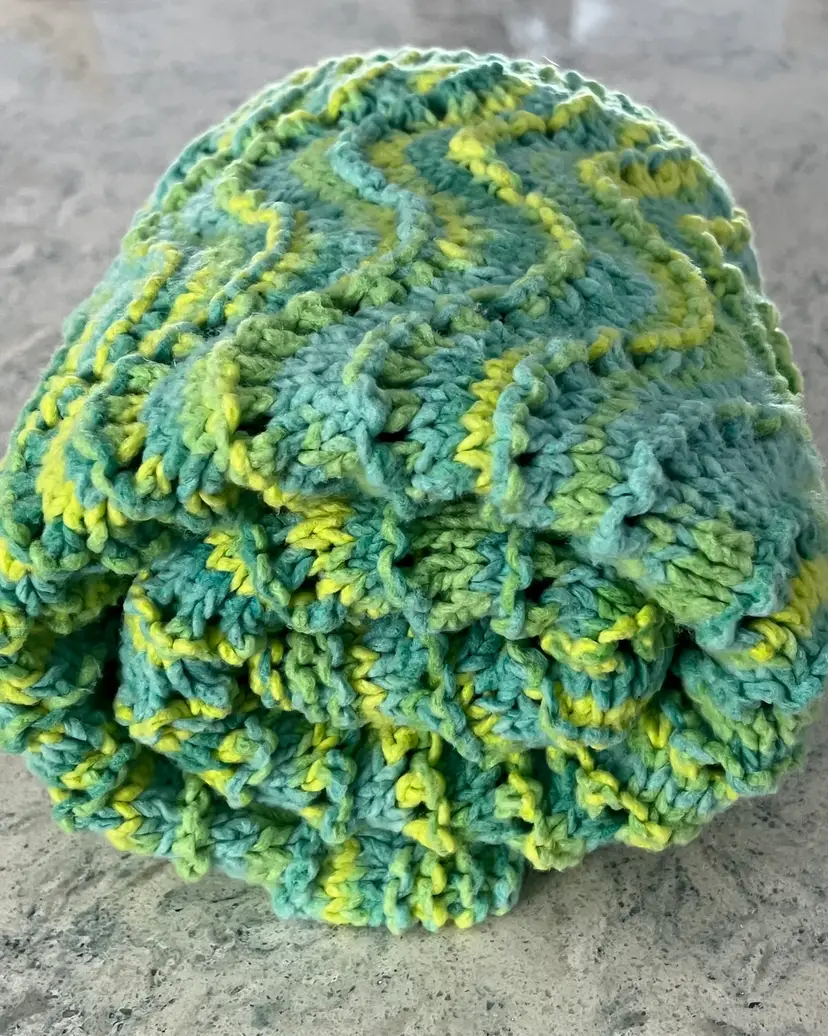 Hand Knit Baby Blanket