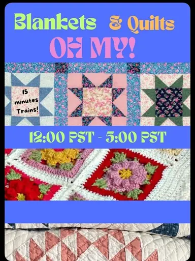 Blankets And Quilts Oh My! With crazythriftenchick 🥰