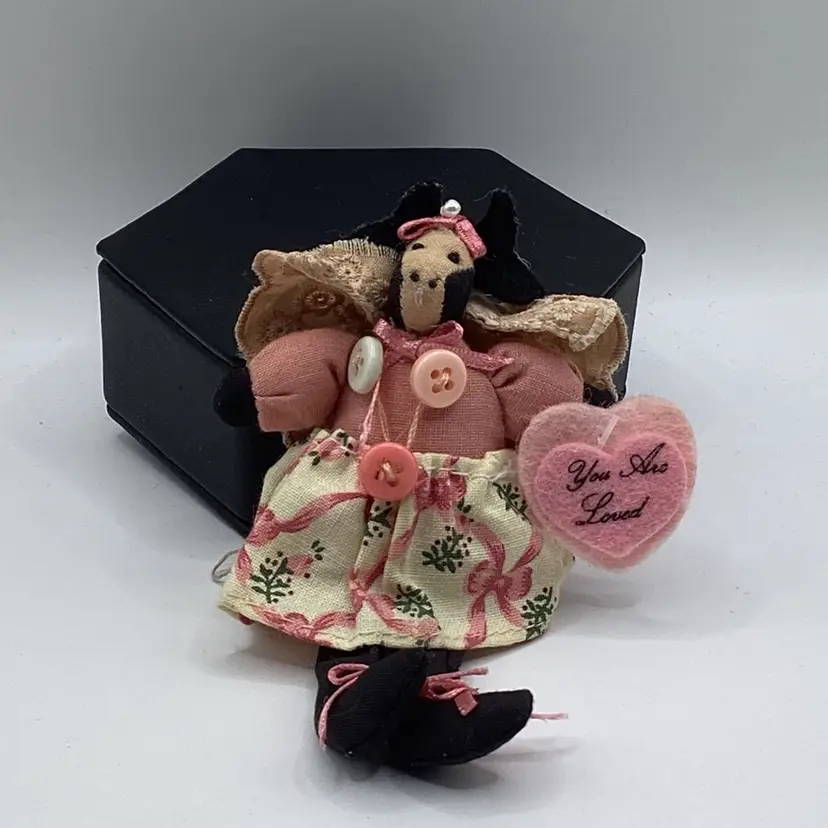 #08 My 1st Show Brooch Ornament Angelic Cow You Are So Loved