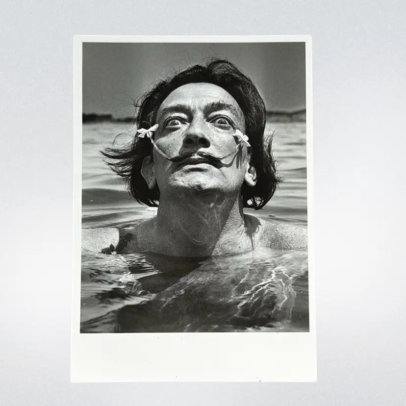 Vintage 1987 Salvador Dali Postcard