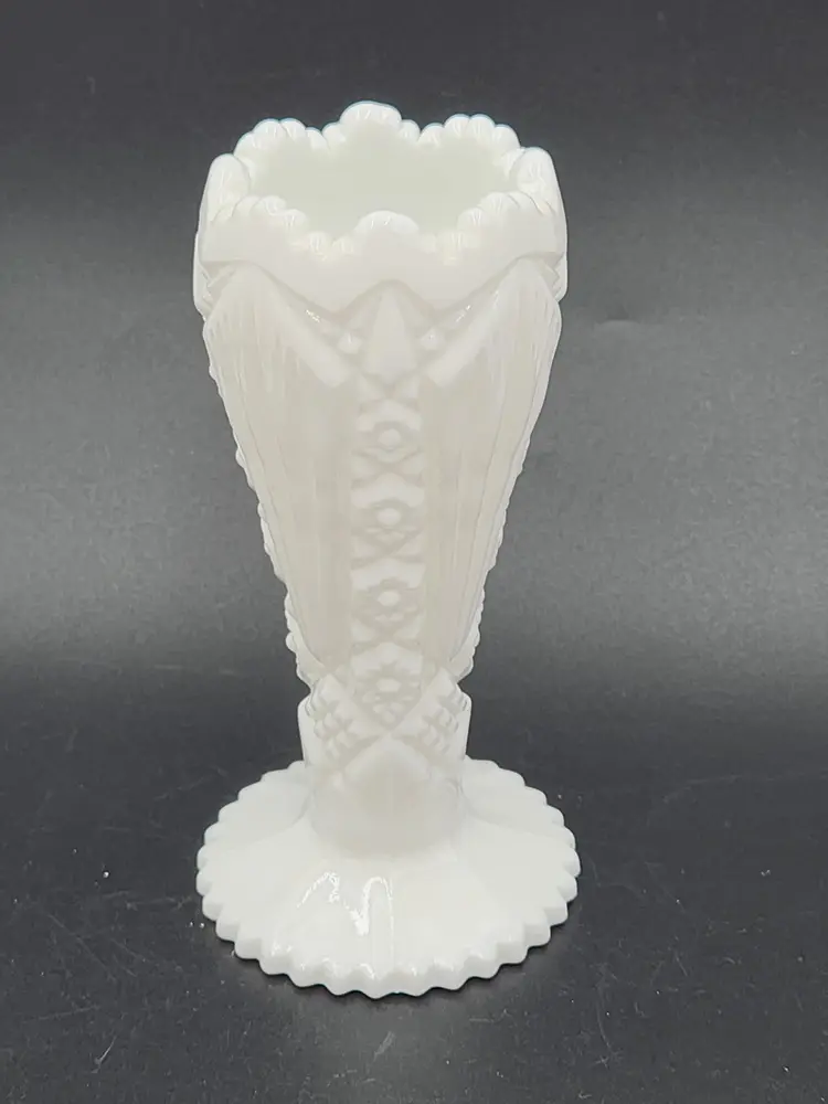 Vintage Imperial Milk Glass Bud Vase