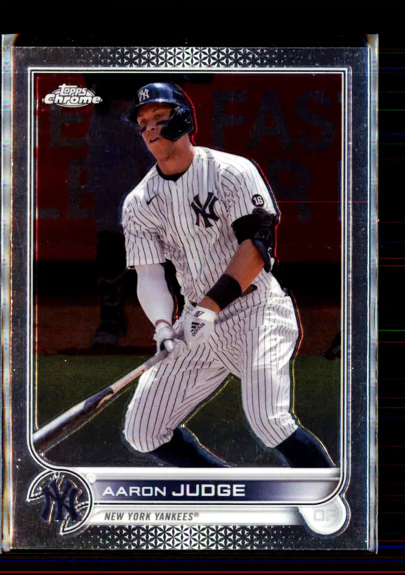 Aaron Judge 2022 Topps Chrome #99 - New York Yankees - (2-84)