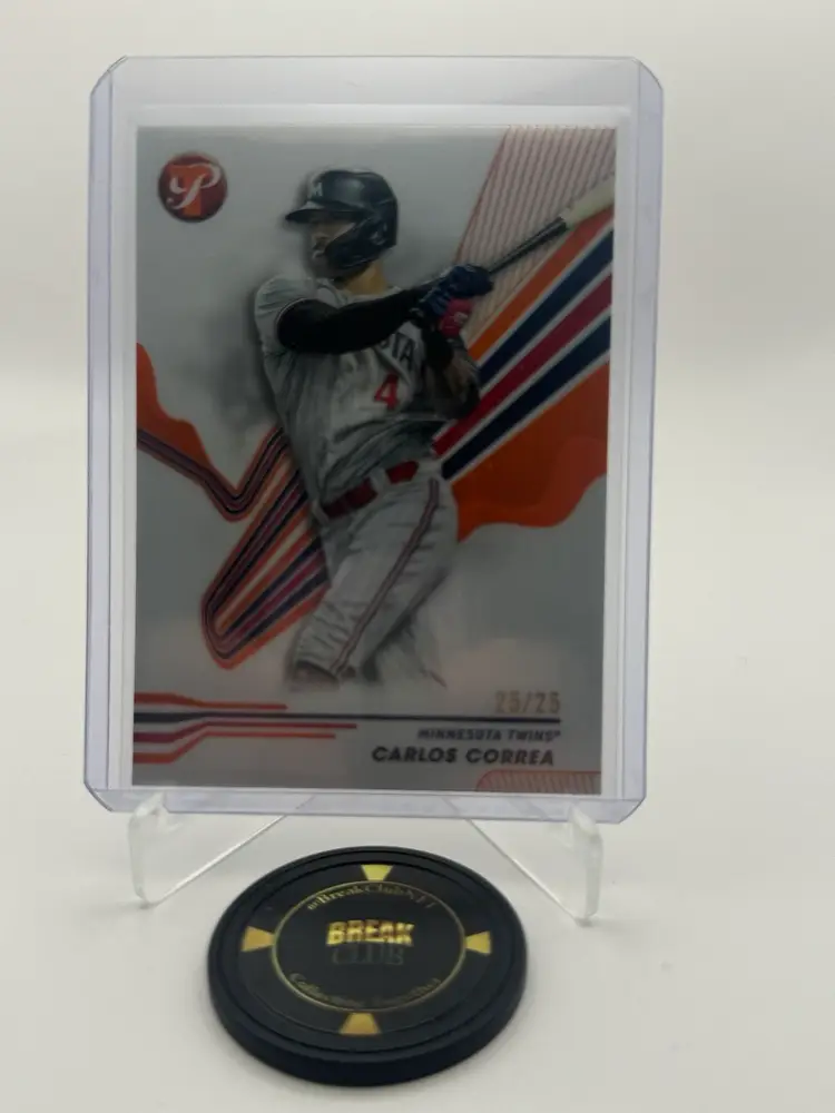 Carlos Correa 25/25 Bookend 2024 Topps Pristine - Minnesota Twins