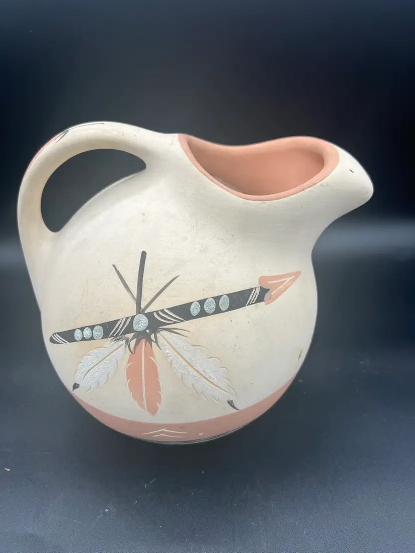 Navajo Or Pueblo Pottery Pitcher