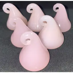 #02 - SALE- 25% Off Prestige Glass Pink Opaque Kiss Candies Buyers Choice Pick One (was $12)