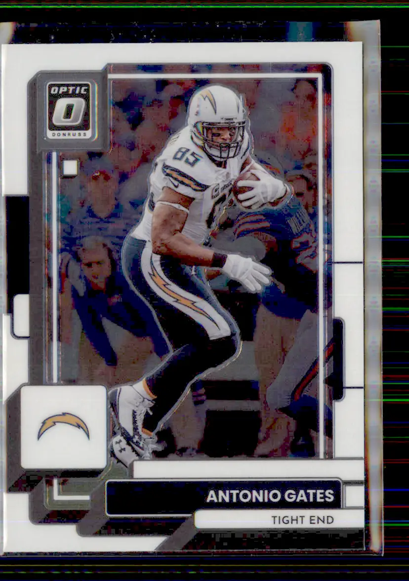 Antonio Gates 2022 Donruss Optic #114 - San Diego Chargers - (130-148)