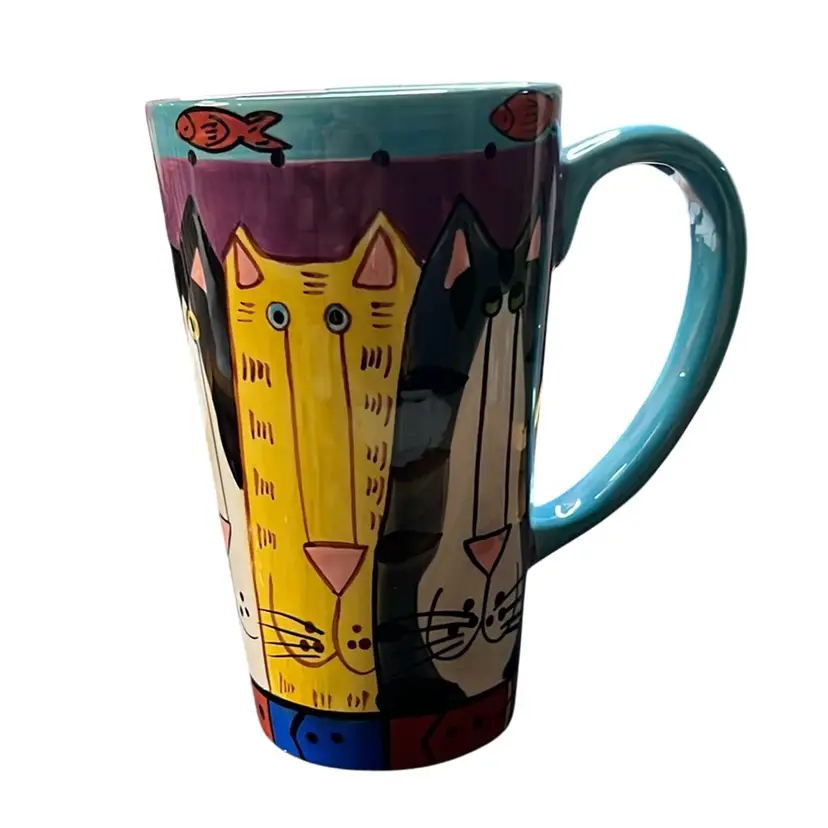Catzilla 2001 Candace Reiter 16 Oz Mug