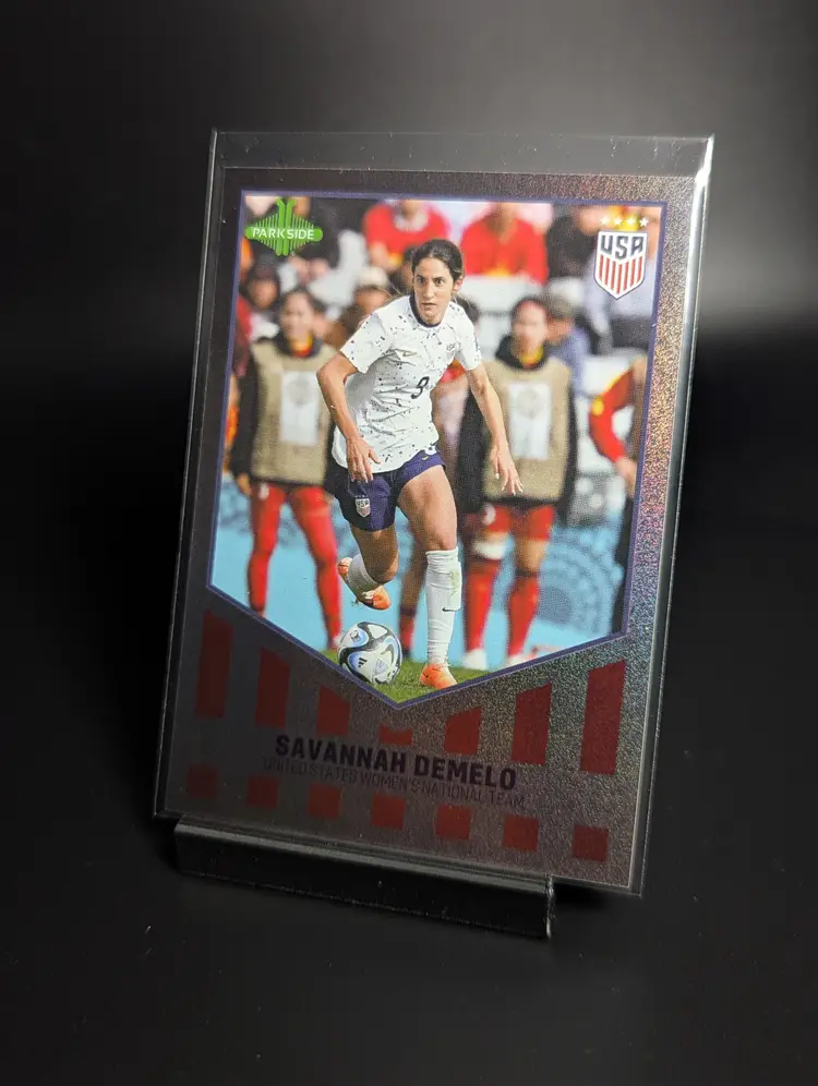 2024 Parkside USWNT Recap Savannah Demelo Black Shimmer /10
