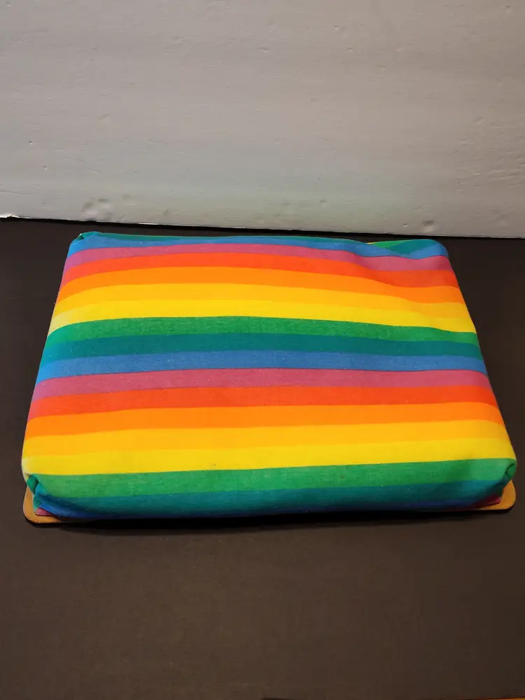 Retro Rainbow Beanbag Lap Desk