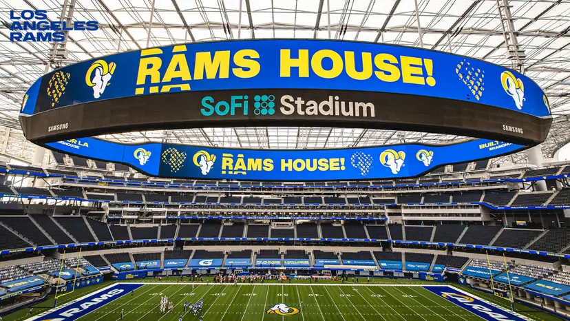 Los Angeles Rams football card breaks and collector community