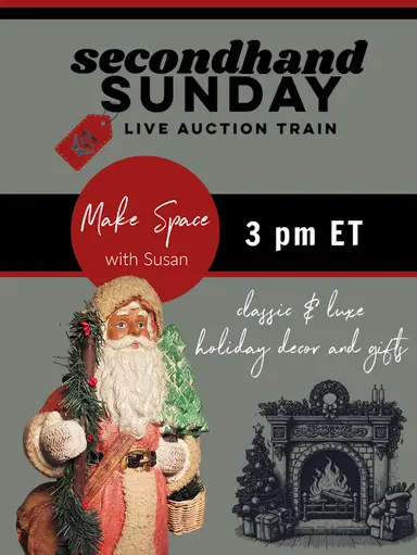 Secondhand Sunday-Make Space with Susan