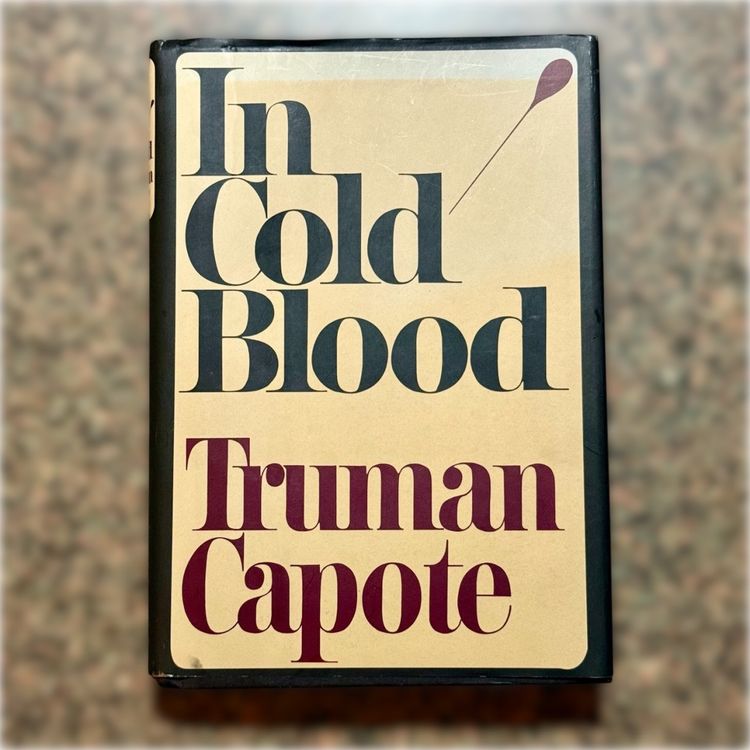 Vintage Hardcover Edition In Cold Blood Truman Capote