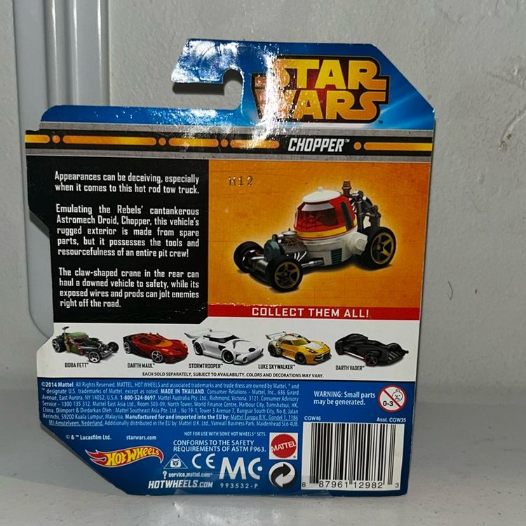 Hot wheels Star Wars chopper