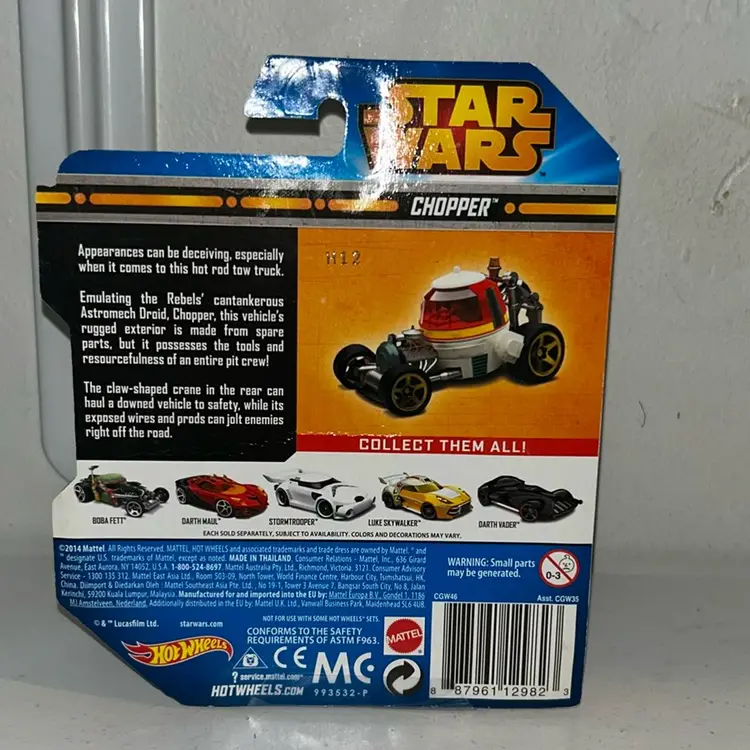 Hot wheels Star Wars chopper
