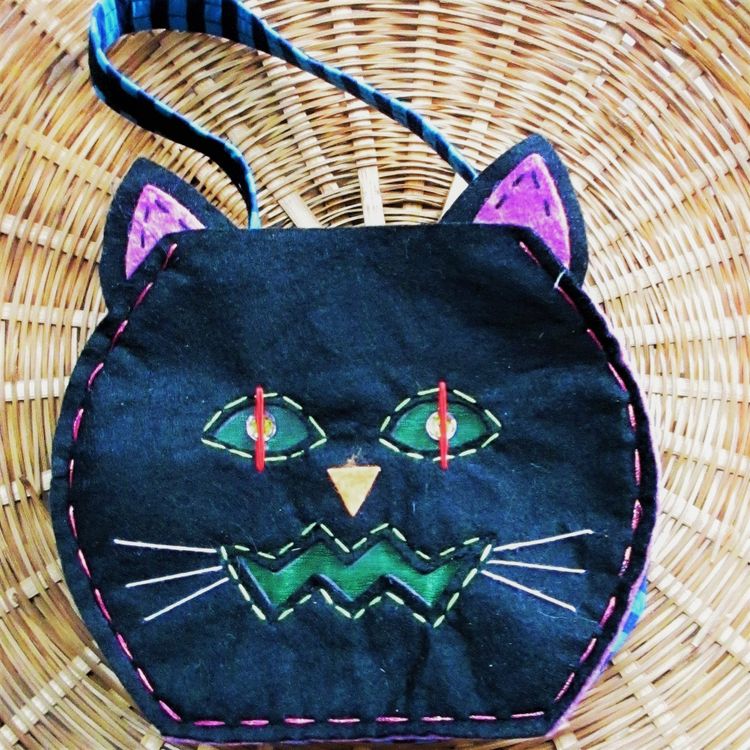 Halloween Mini Black Cat Tote + Witch City Wicks Candle + More!