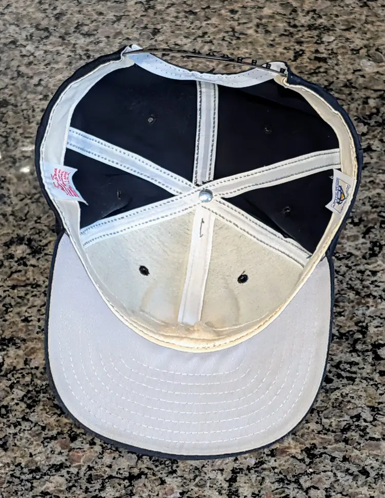 VTG Notre Dame Snapback Hat New Era Pro Model Wool USA Made Official University