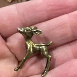 brass deer