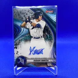 2024 Bowman’s Best Aidan Smith Auto Tampa Bay Rays
