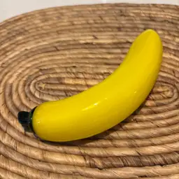 Blown Glass Banana Murano Style
